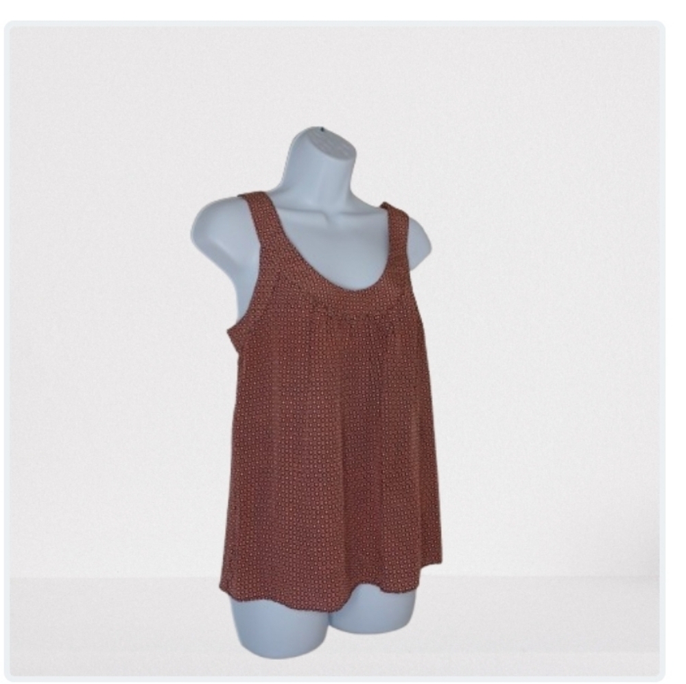 Banana Republic Geometric Blouse, sz XS